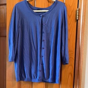 Talbots Blue Knit Sweater